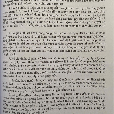 Bình Luận Khoa Học Luật Đất Đai 2024