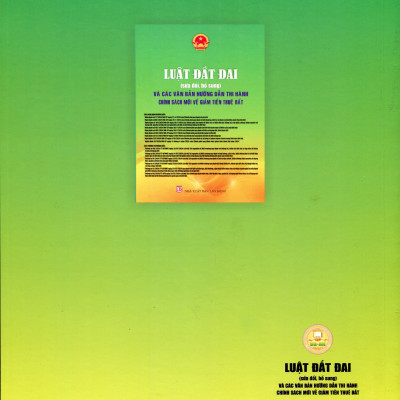 Tổng Hợp Luật Đất Đai Và Các Nghị Định, Thông Tư Hướng Dẫn Thi Hành