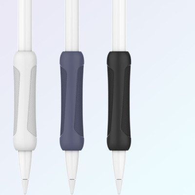 Vỏ tay cầm Stripes Silicone Grip chống trượt cho Apple Pencil 1/2 / Pencil USB-C / Pencil Pro - Hàng Chính Hãng