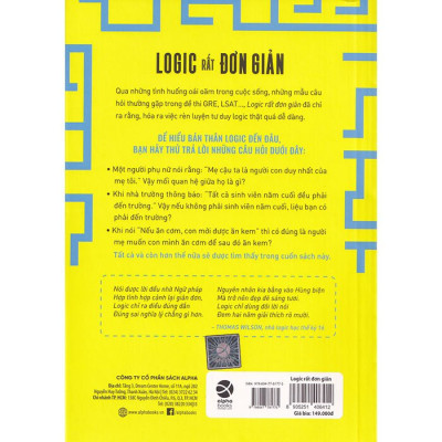 Logic Rất Đơn Giản - Deborah J. Bennett - Linh Chi dịch - (bìa mềm)
