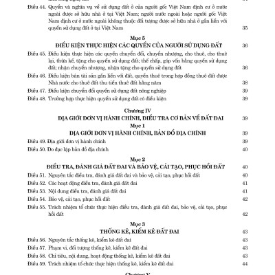Luật Đất đai (sửa đổi, bổ sung năm 2024) và các văn bản hướng dẫn thi hành