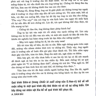 Những Bài Văn Mẫu 8