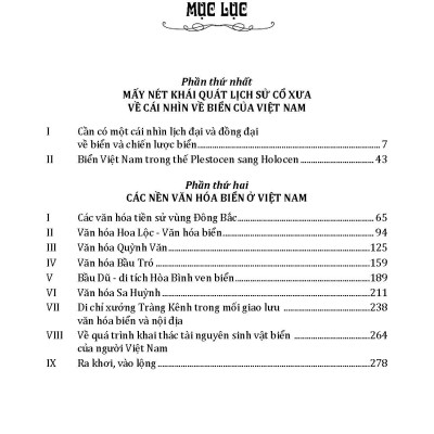 Các Nền Văn Hóa Biển Ở Việt Nam - GS.TS. Phạm Đức Dương