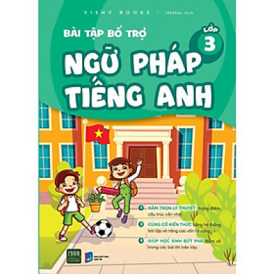 Sách - Bài Tập Bổ Trợ Ngữ Pháp Tiếng Anh Lớp 3 - VISHV Books - 1980 Books