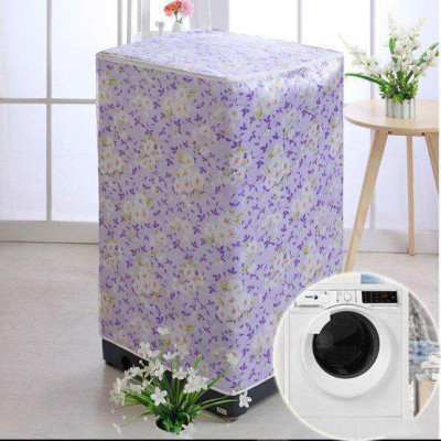 Áo Trùm Máy Giặt Cửa Trước Vải Satin 62x58x85cm Nhiều Hình (B)