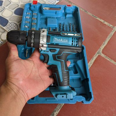 Makita Máy Khoan Pin Cao Cấp - Máy Bắt Vít Lõi Đồng, Đầy Đủ Phụ Kiện Loại Tốt