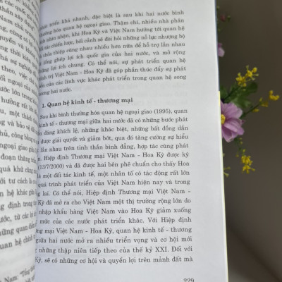 QUAN HỆ CHÍNH TRỊ VIỆT NAM HOA KỲ (1995 - 2020) – Đoàn Ngọc Tuấn – Trần Nam Tiến - NXB Chính Trị Quốc Gia Sự Thật