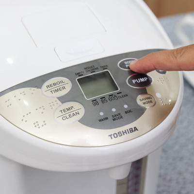 Bình thủy điện TOSHIBA PLK-45SF(WT)VN - 4.5L - Xuất xứ Thái Lan - Hàng Chính hãng, bảo hành 12 tháng, chất lượng Nhật Bản