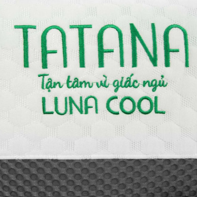 Nệm foam Tatana Luna Cool – mát lạnh, mềm êm, xua tan cái nóng mùa hè-Độ cao 20cm-Bảo hành 10 năm.
