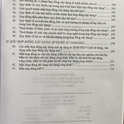 Giải Đáp Những Vướng Măc Trong Công Tác Quản Lý Dự Án Và Chi Phí Đầu Tư Xây Dựng Công Trình Dành Cho Chỉ Huy Trưởng, Thiết Kế, Thi Công, Nghiệm Thu Xây Dựng Công Trình