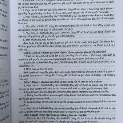 Chỉ dẫn tra cứu và áp dụng pháp luật về xử lý vi phạm hành chính  (được sửa đổi, bổ sung năm 2020) - Quyển 2