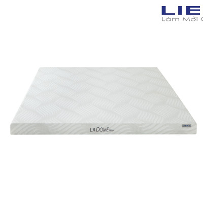 Nệm Cao Su Liên Á Ladome Grey Cao 10cm - Giường Đơn - Cao Su Thiên Nhiên 100%