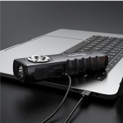 Đèn pin cẩm tay đa năng Superfire G20 - Thiết kế sáng tạo có thể  dùng cho Sửa xe, Kiểm tra máy móc, Cắm trại, Chiếu sáng gia đình, học tập