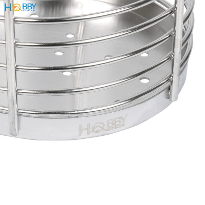 Ống để đũa muỗng có móc treo inox 304 size lớn Hobby home decor OD3