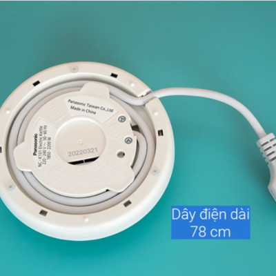 [ Hàng Chính Hãng ] Ấm Đun , Bình đun Nước Điện PANASONIC NC-K101WR ( 1.7L)