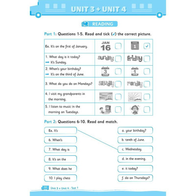 Sách - Big 4 Bộ Đề Tự Kiểm Tra 4 Kỹ Năng Nghe - Nói - Đọc - Viết Cơ Bản Và Nâng Cao Tiếng Anh Lớp 4 - Tập 1 - Megabook