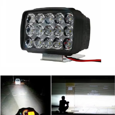 Đèn trợ sáng xe máy xe điện xe đạp điện 15 tìm LED siêu sáng