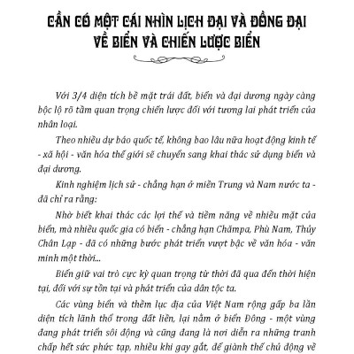 Các Nền Văn Hóa Biển Ở Việt Nam - GS.TS. Phạm Đức Dương