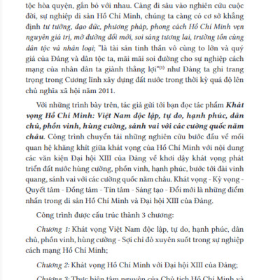 Khát Vọng Hồ Chí Minh