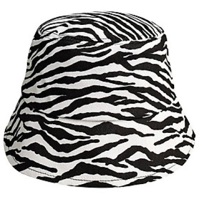 Mũ bucket nam nữ họa tiết trắng đen - Nón Ulzzang vành tròn con bò sữa hottrend 2021