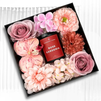 Hộp Nến Thơm Harmony Home 150g - Rose Gardenia