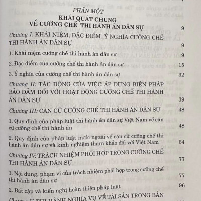 Pháp luật về cưỡng chế thi hành án dân sự