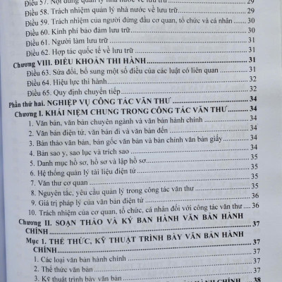 Luật Lưu Trữ - Công Tác Văn Thư, Lưu Trữ; Thời Hạn Bảo Quản Hồ Sơ, Tài Liệu Trong Hoạt Động Của Cơ Quan, Tổ Chức, Đơn Vị