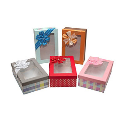 HỢP QUÀ CHỮ NHẬT KIẾNG C050 - 30X20X10 CM - NGẪU NHIÊN