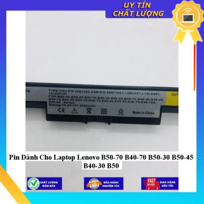 Pin dùng cho Laptop Lenovo B50-70 B40-70 B50-30 B50-45 B40-30 B50 - Hàng Nhập Khẩu New Seal