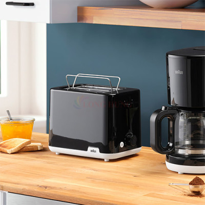 Máy nướng bánh mì Braun HT1010BK - Hàng chính hãng