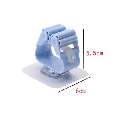 Kẹp Dính Tường Treo Chổi - Cây Lau Nhà, Luôn Gọn Gàng, Sử Dụng, Kẹp Có Miếng Dán Siêu Chắc, Khô Ráo. TakyHome 4028