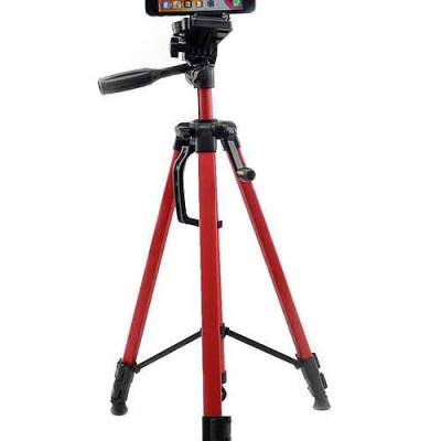 Chân giá đỡ máy chụp ảnh/ quay phim Tripod 3366 + Giá đỡ điện thoại - Hàng chính hãng