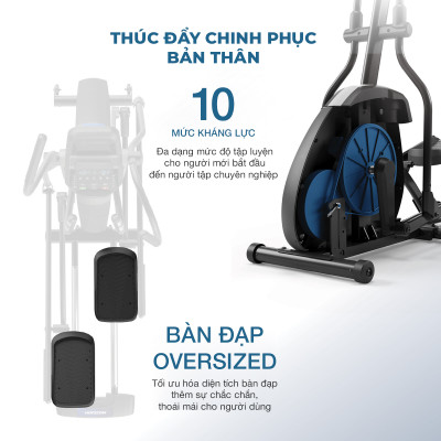 Máy Tập Thể Thao Toàn Thân Mỹ Horizon EX59