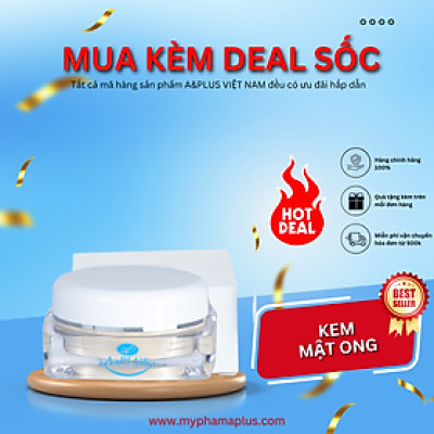 Kem Dưỡng Trắng Da Mật Ong A&Plus B005 (15g)
