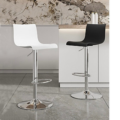 Ghế quầy bar thân nhựa CB2294-S Nội thất Capta Ghế quầy bar thân nhựa chân thép mạ bóng bar chair tại hcm