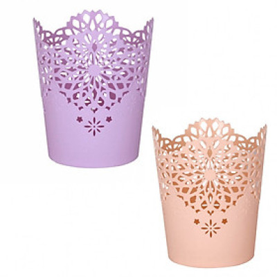 Giỏ rác Hàn Quốc 2612 (25 x 25 x 29 cm) - màu ngẫu nhiên