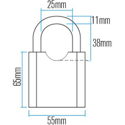 Khóa Thép 83 Series ABUS (55mm)
