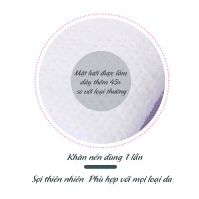 Gói 20 viên khăn nén du lịch đa năng tiện lợi