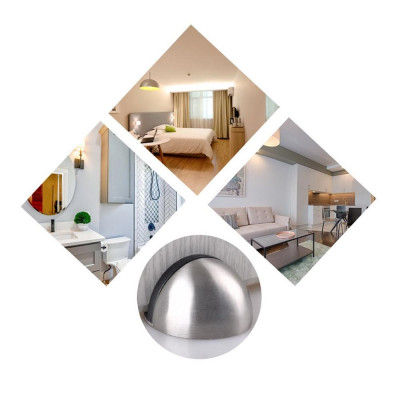 Chặn Cửa Gắn Sàn, Chặn Cửa Bán Nguyệt Nhiều Màu, Chặn Cửa Chống Va Đập, An Toàn, Siêu Bền. 