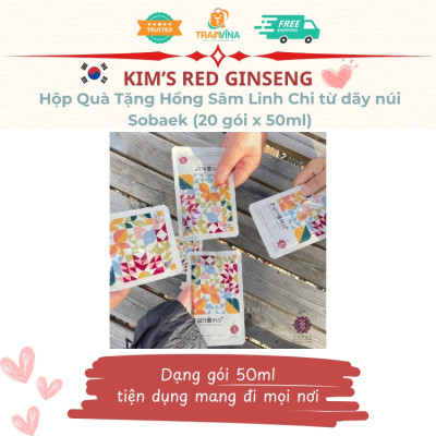 Hộp Quà Tặng Hồng Sâm Linh Chi Kim