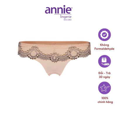 Quần lót nữ trơn phối ren cao cấp annie 8137 kiểu dáng trẻ trung, sexy, nữ tính, thoáng mát, thoải mái, có áo đồng bộ