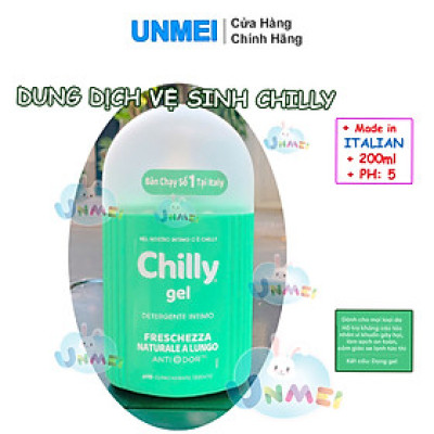 Dung dịch vệ sinh phụ nữ Chilly Gel Tươi Mát 200ml