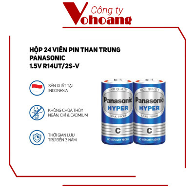 Pin C carbon Panasonic R14UT/2S chính hãng