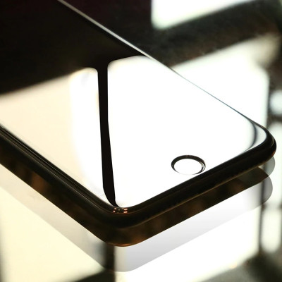 Miếng dán kính cường lực Full 10D cho iPhone 6 / 6s Hiệu Vmax (Phủ Nano, Vát 10D, mài cạnh 2.5D, hiển thị Full HD) - Hàng chính hãng