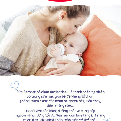 Sữa bột công thức Semper Nutradefense Baby 1 400g