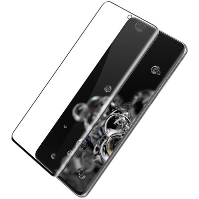MIẾNG DÁN CƯỜNG LỰC FULL MÀN HÌNH SAMSUNG GALAXY S20 ULTRA - S20 ULTRA 5G NILLKIN 3D CP+MAX -HÀNG CHÍNH HÃNG