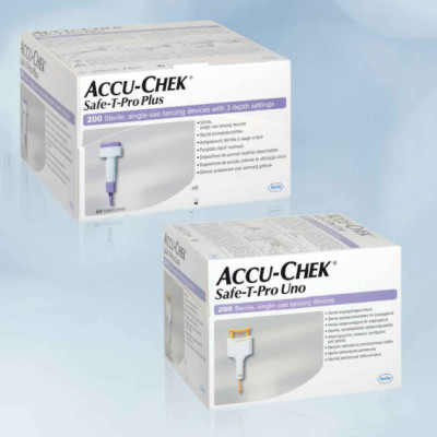Thiết Bị Lấy Máu Đã Có Kim ACCU-CHEK Safe-T-Pro Uno