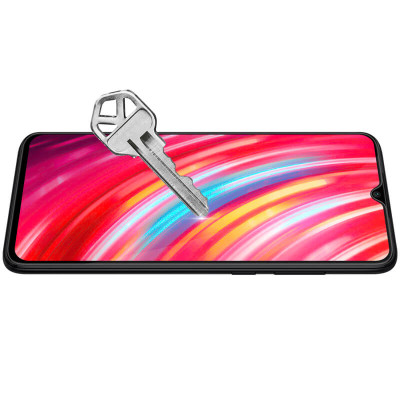 Miếng dán kính  cường lực 3D full màn hình cho Xiaomi Redmi Note 8 Pro hiệu Nillkin XD CP + Max (Mỏng 0.3mm, Kính ACC Japan, Chống Lóa, Hạn Chế Vân Tay) - Hàng chính hãng