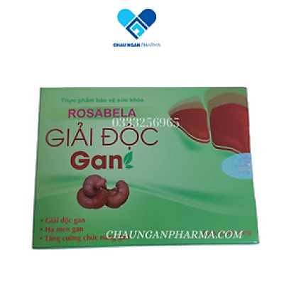 GIẢI ĐỘC GAN Rosabela Hộp 50 viên