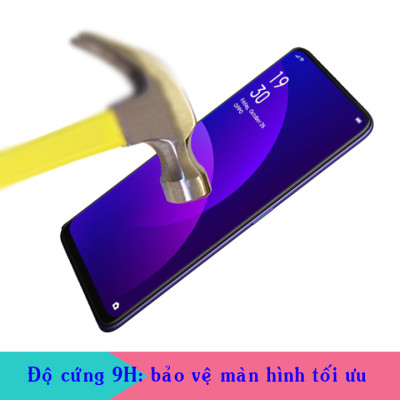 Kính Cường Lực cho Oppo F11 Pro - Full màn hình - Màu Đen - Hàng Chính Hãng